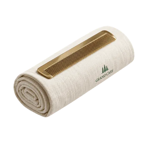 Khăn linen và lược vàng — Grand Care